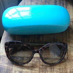 Kate Spade tortoise shell cat eye sunglasses